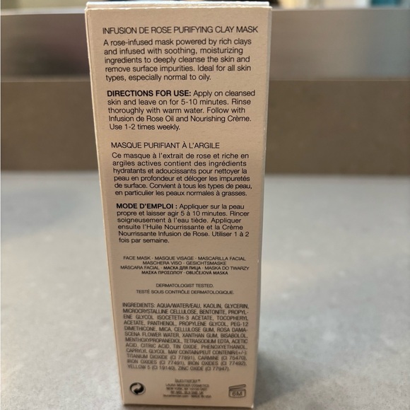Laura Mercier Infusion de Rose Purifying Clay Mask - Picture 2 of 2